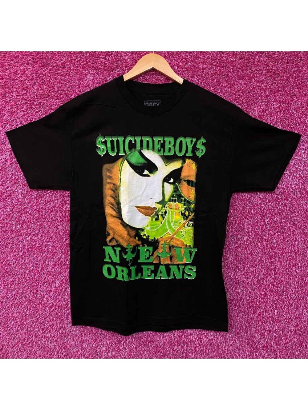 G59 Records x The Suicideboys New Orleans Hip-Hop T-Shirt Large
